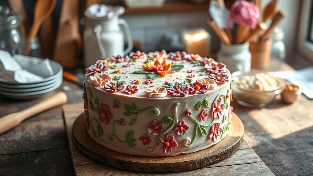 Taarten decoreren: tips voor kleuren, eetbare bloemen en chocolade